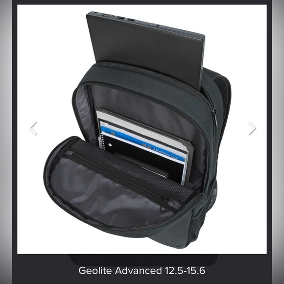 TARGUS 27L GEOLITE ADVANCED 15.6 INCH LAPTOP BACKPACK STEEL GREY TBB013US NEW - Picture 13 of 14